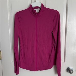Tommy Bahama Dark Pink Golf Full zip Jacket, M